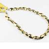 Natural Golden Pyrite Faceted Oval Beads Strand Length 9 Inches and Size 9.5mm to 11mm approx.